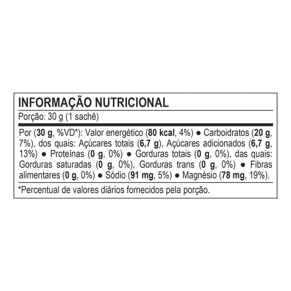 Carb Up Gel Super Fórmula Display 10 Sachês de 30g Chocolate Probiotica