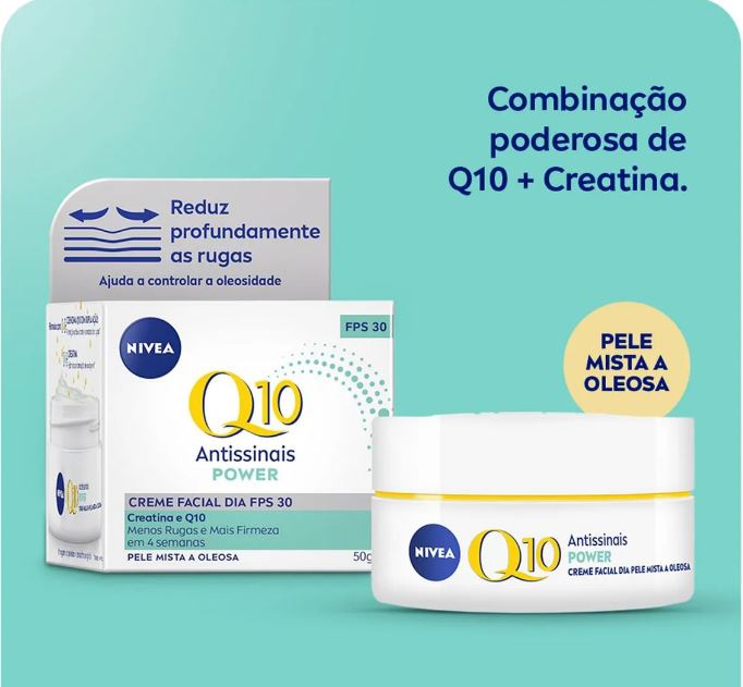 CREME Q10 DIA ANTISSINAIS 50G NIVEA