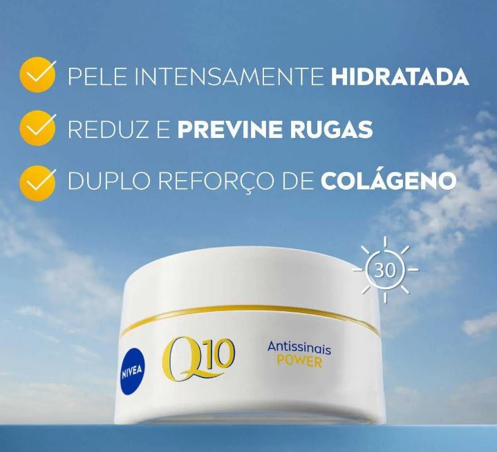 CREME Q10 DIA ANTISSINAIS 50G NIVEA