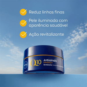 FACIAL Q10 CREME ENERGY REVITALIZANTE NOITE 50G NIVEA