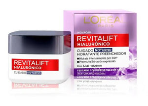Creme Facial Revitalift Hialurônico Noturno 49g L'Oréal Paris
