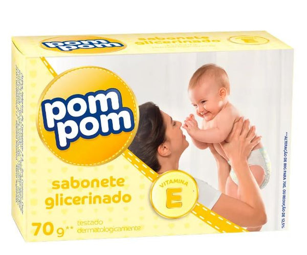 SABONETE INFANTIL GLICERINADO POM POM
