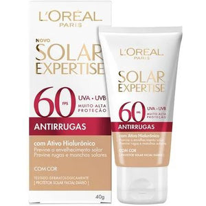 Protetor Solar Facial FPS60 Solar Expertise Antirrugas L'Oréal Paris