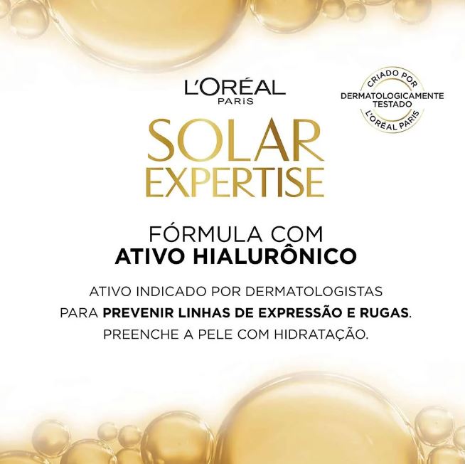Protetor Solar Facial FPS60 Solar Expertise Antirrugas L'Oréal Paris