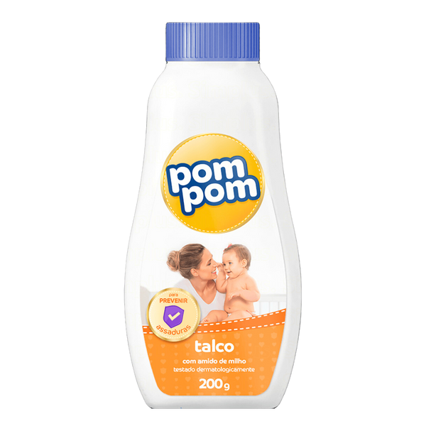TALCO INFANTIL 200G POM POM