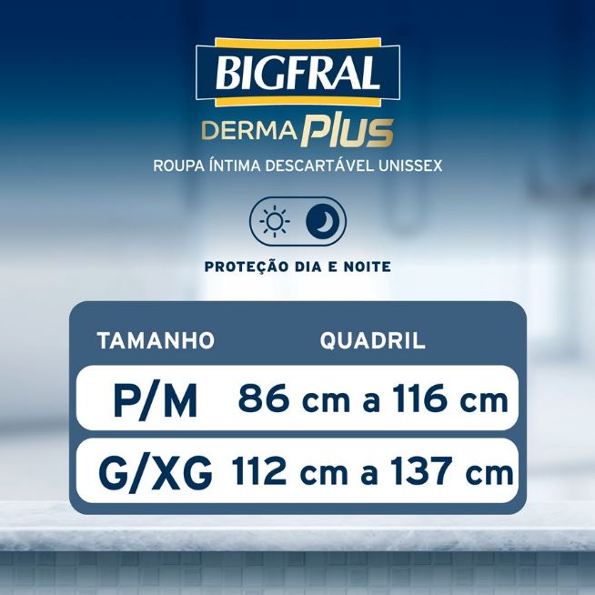 BIGFRAL PANTS PREMIUM TAM.P/M C/16 UNIDADES