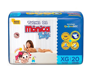 TURMA DA MÔNICA FRALDA JUMBO