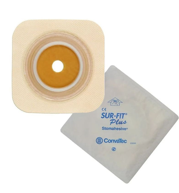 SURFIT PLUS PLACA STOMAHESIVE C/ADESIVO MICROPOSO 38MM CONVATEC