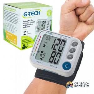 Aparelho de Pressão DIgital Automático de Pulso GP400 G-Tech