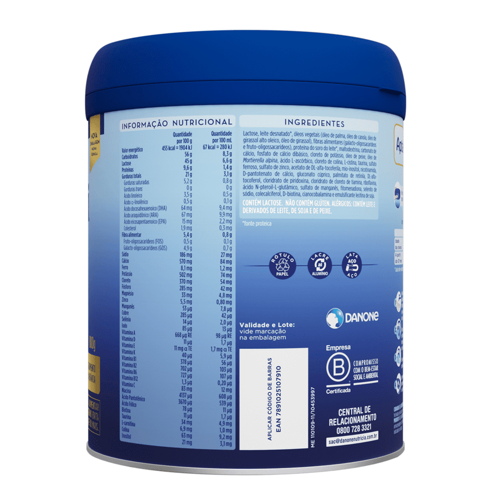 KIT 6X APTANUTRI PREMIUM 3 800 GRAMAS DANONE