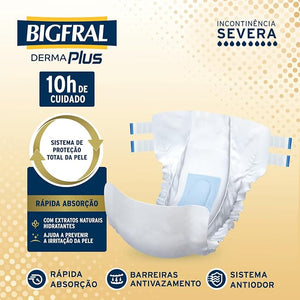 BIGFRAL DERMA PLUS ECONÔMICA XG PCT C/14 UN