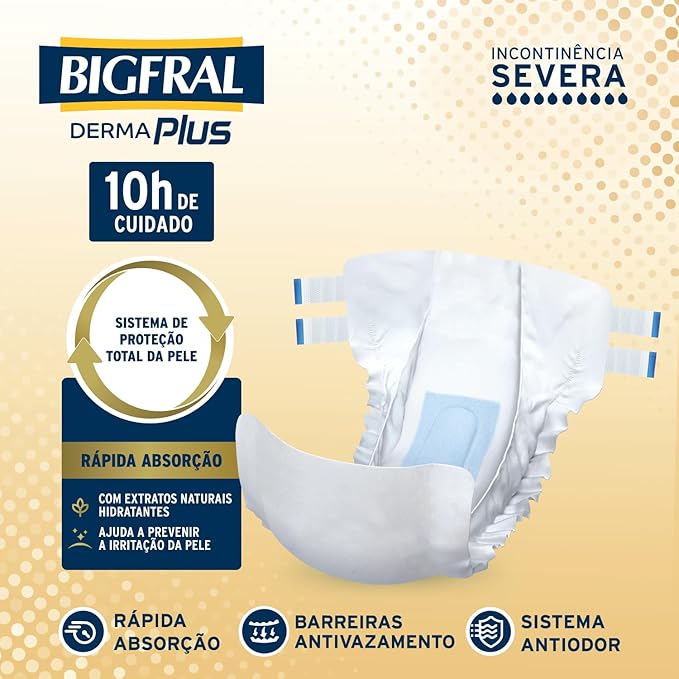 BIGFRAL DERMA PLUS ECONÔMICA XG PCT C/14 UN