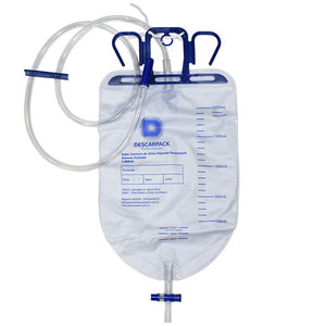 BOLSA COLETORA DE URINA SIST/FECHADO C/ VALV. 2000ML ESPECIAL DESCARPACK
