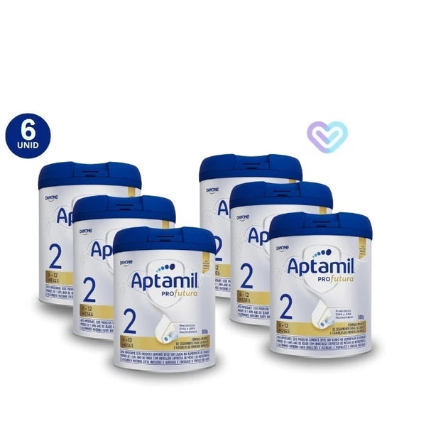 KIT 6X APTAMIL PROFUTURA 2 800 GRAMAS BR