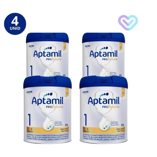 KIT 4X APTAMIL PROFUTURA 1 800 GRAMAS BR