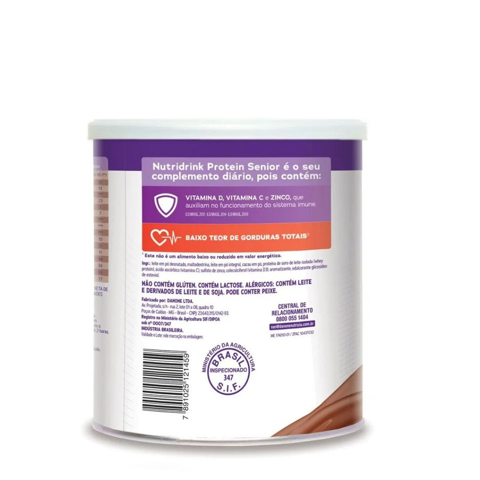 Nutridrink Protein Sênior - Chocolate 750g Danone