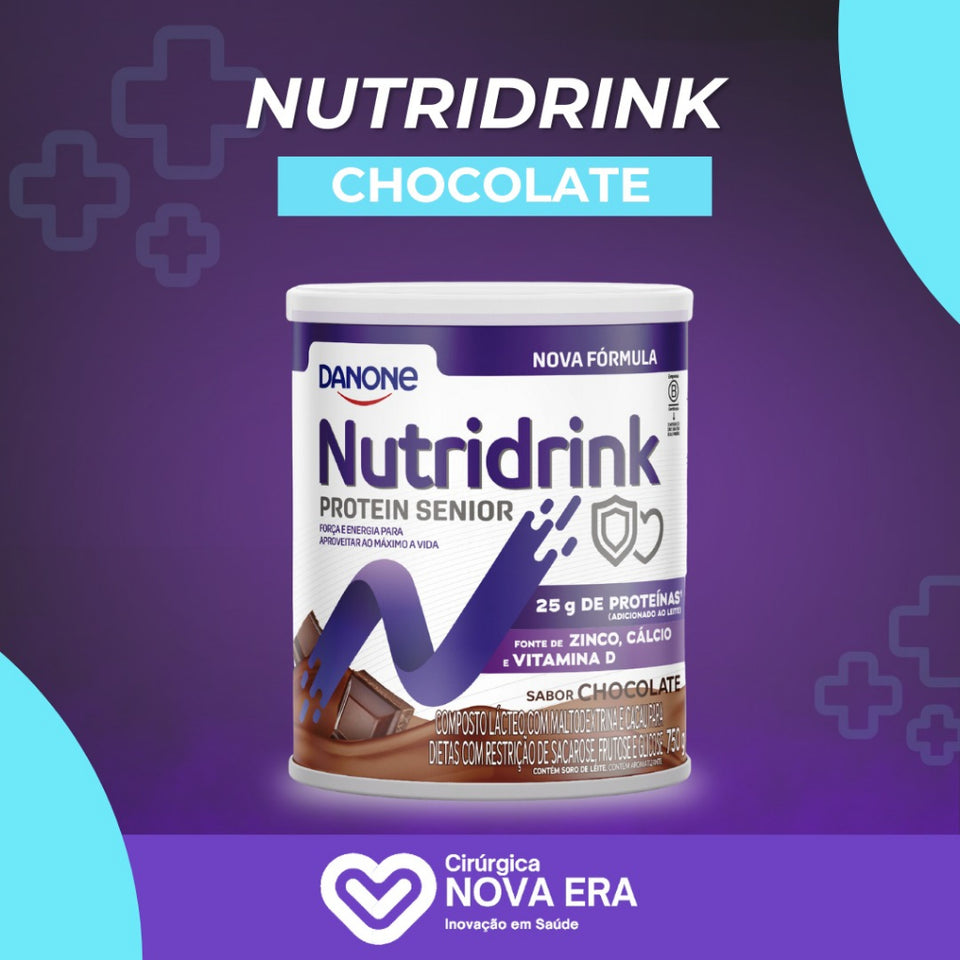 Nutridrink Protein Sênior - Chocolate 750g Danone
