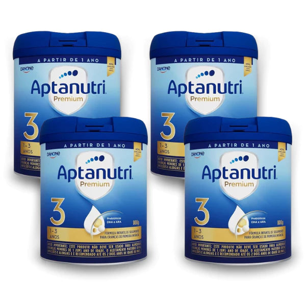 KIT 4X APTANUTRI PREMIUM 3 800 GRAMAS DANONE