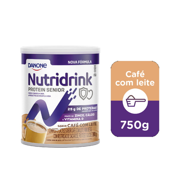 Nutridrink Protein Sênior - Café Com Leite 750g Danone