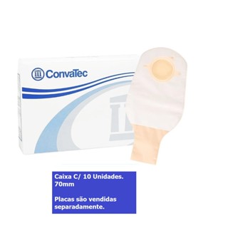 SURFIT PLUS BOLSA COLOSTOMIA DRENAVEL OPACA 70MM CONVATEC