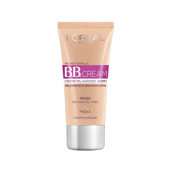 CREME MILAGROSO BB CREAM BASE MEDIA 30ML FPS20 L'ORÉAL PARIS