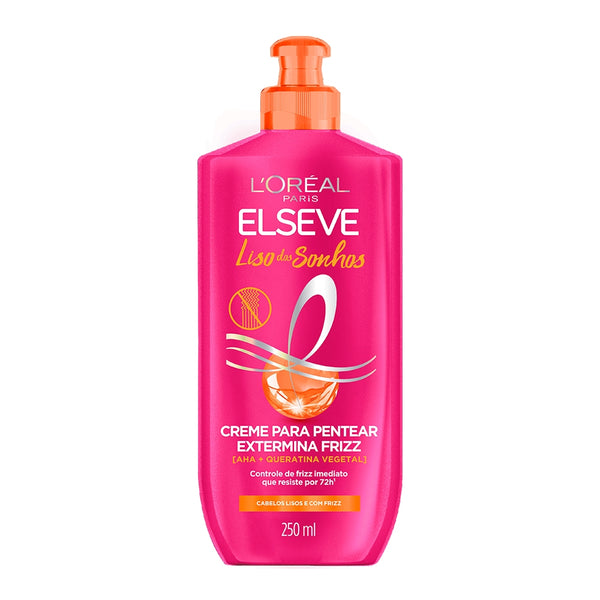 CREME P/ PENTEAR ELSEVE LISO DOS SONHOS 250ML