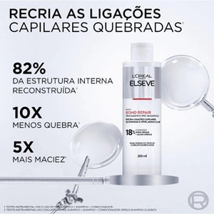 Kit Elseve Bond Repair L'Oréal  Pré Shampoo 200ml + Shampoo 250ml + Condicionador 200ml + Máscara Tratamento 200g