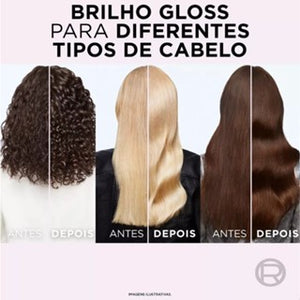 Kit Glycolic Gloss Elseve L'Oréal Paris - Shampoo 200ml + Condicionador 200ml