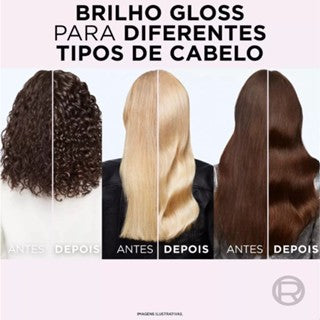 Kit Glycolic Gloss Elseve L'Oréal Paris - Shampoo 200ml + Condicionador 200ml