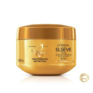 Kit Óleo Extraordinário L'Oréal Paris Elseve Shampoo 200ml + Condicionador 200ml + Creme De Tratamento 300g