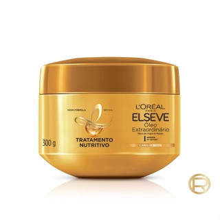 Kit Óleo Extraordinário L'Oréal Paris Elseve Shampoo 200ml + Condicionador 200ml + Creme De Tratamento 300g
