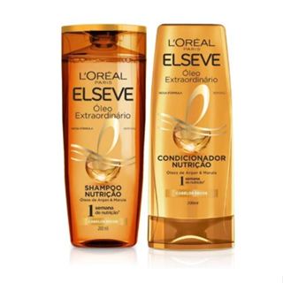 Kit Óleo Extraordinário L'Oréal Paris Elseve Shampoo 200ml + Condicionador 200ml