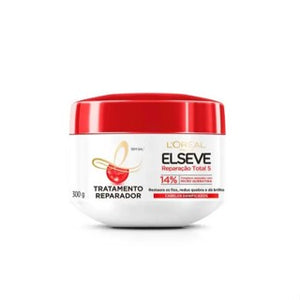 Kit Reparação Total 5 L'Oréal Paris Elseve Shampoo 200ml + Condicionador 200ml + Creme Tratamento 300g