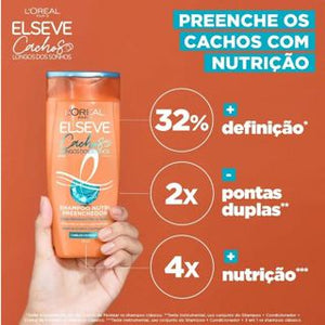 Kit Cachos dos Sonhos L'Oréal Paris - Shampoo 200ml + Condicionador 200ml + Creme de Tratamento 300g