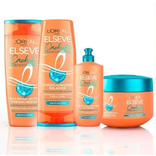 Kit Cachos dos Sonhos L'Oréal Paris Shampoo e Condicionador 200ml + Creme para Pentear 250ml + Creme de Tratamento 300g