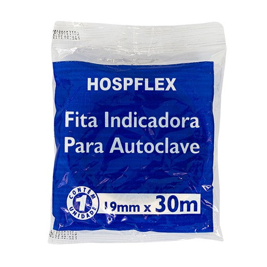FITA CREPE AUTOCLAVE 19MMX30M HOSPFLEX