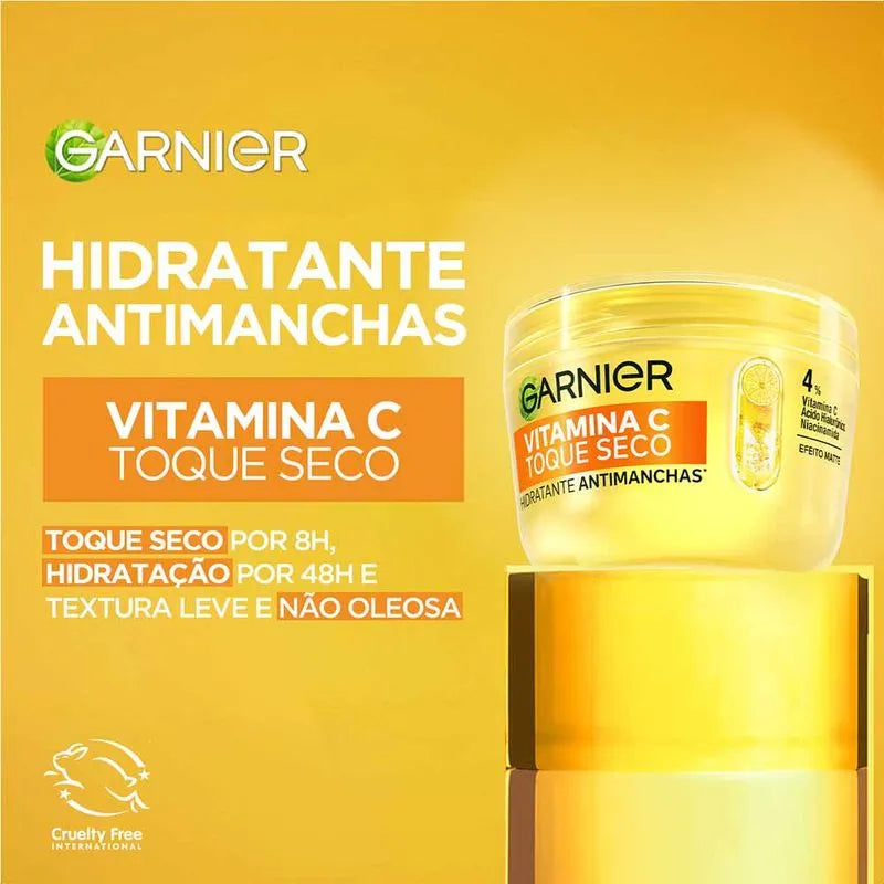 GEL DE LIMPEZA VITAMINA C 150ml + HIDRATANTE FACIAL 85G GARNIER