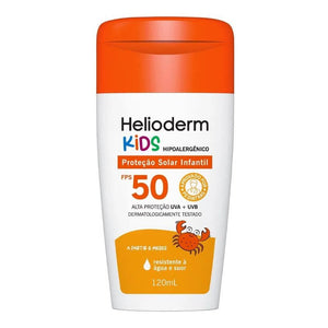 Protetor Solar Infantil Helioderm Kids 50FPS 120ml - Kley Hertz