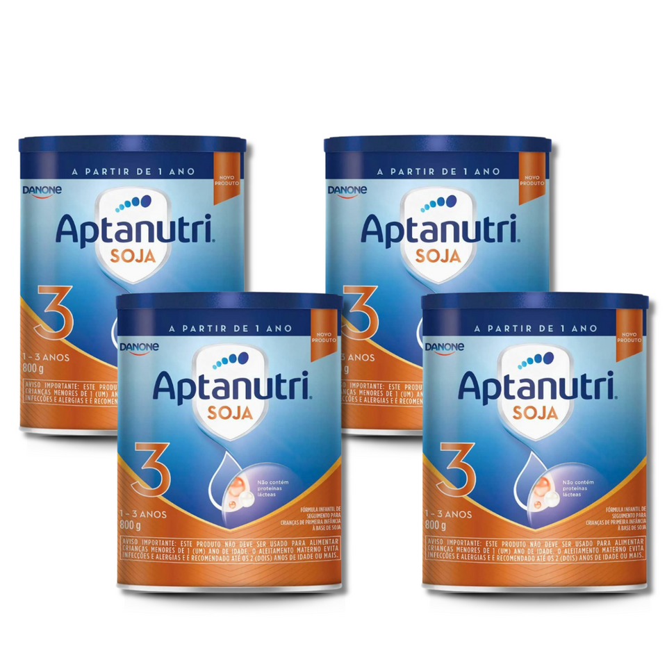 KIT 4X APTANUTRI SOJA 3 800G DANONE