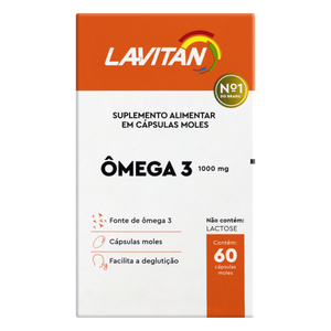 LAVITAN OMEGA 3 COM 60 COMPRIMIDOS CIMED