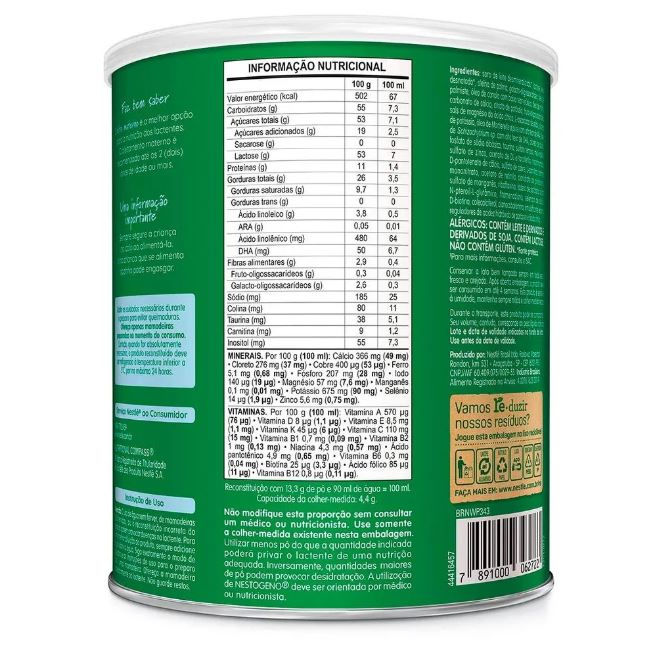 NESTOGENO 1 LATA 800G NESTLE