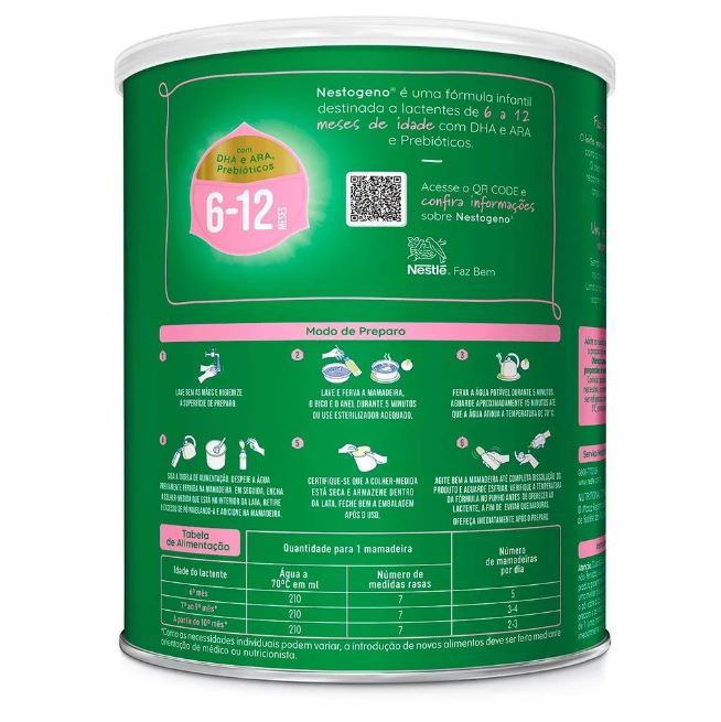 NESTOGENO 2 LATA 800G NESTLE
