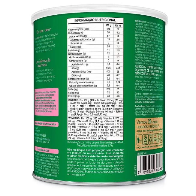 NESTOGENO 2 LATA 800G NESTLE