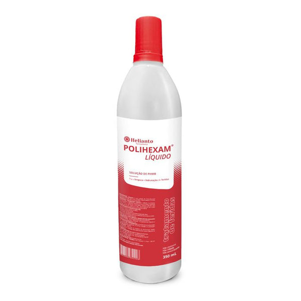 POLIHEXAM LIQUIDO 0,1% PHMB SOLUÇÃO 350ML HELIANTO