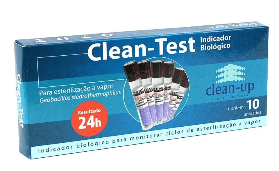 INDICADOR BIOLOGICO AUTOCLAVE 24HRS CLEAN TEST CLEAN UP